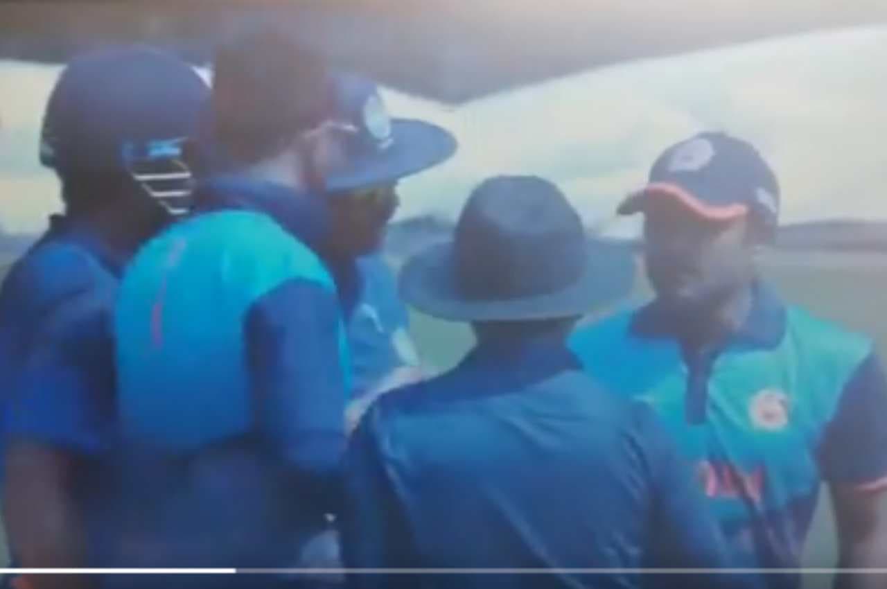 Syed Mushtaq Ali Trophy: अंबाती रायडू की एक और लड़ाई, अब KKR के सीनियर प्लेयर से भिड़े, देखें वीडियो