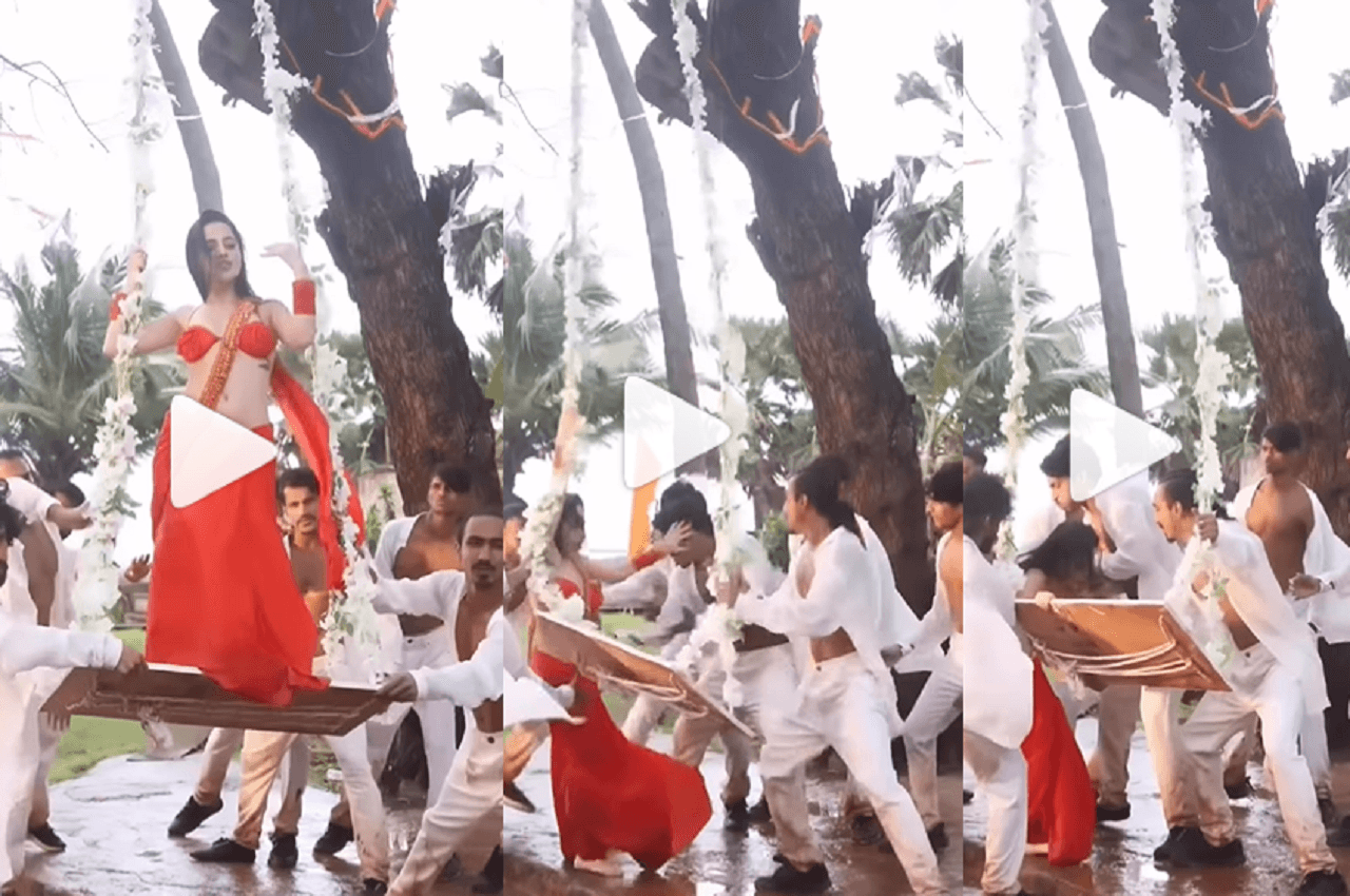 Urfi Javed Fall Down Video: सेक्सी आउटफिट में बारिश में भीगतीं उर्फी जावेद झूले पर कर रही थीं डांस, फिर गिरीं धड़ाम