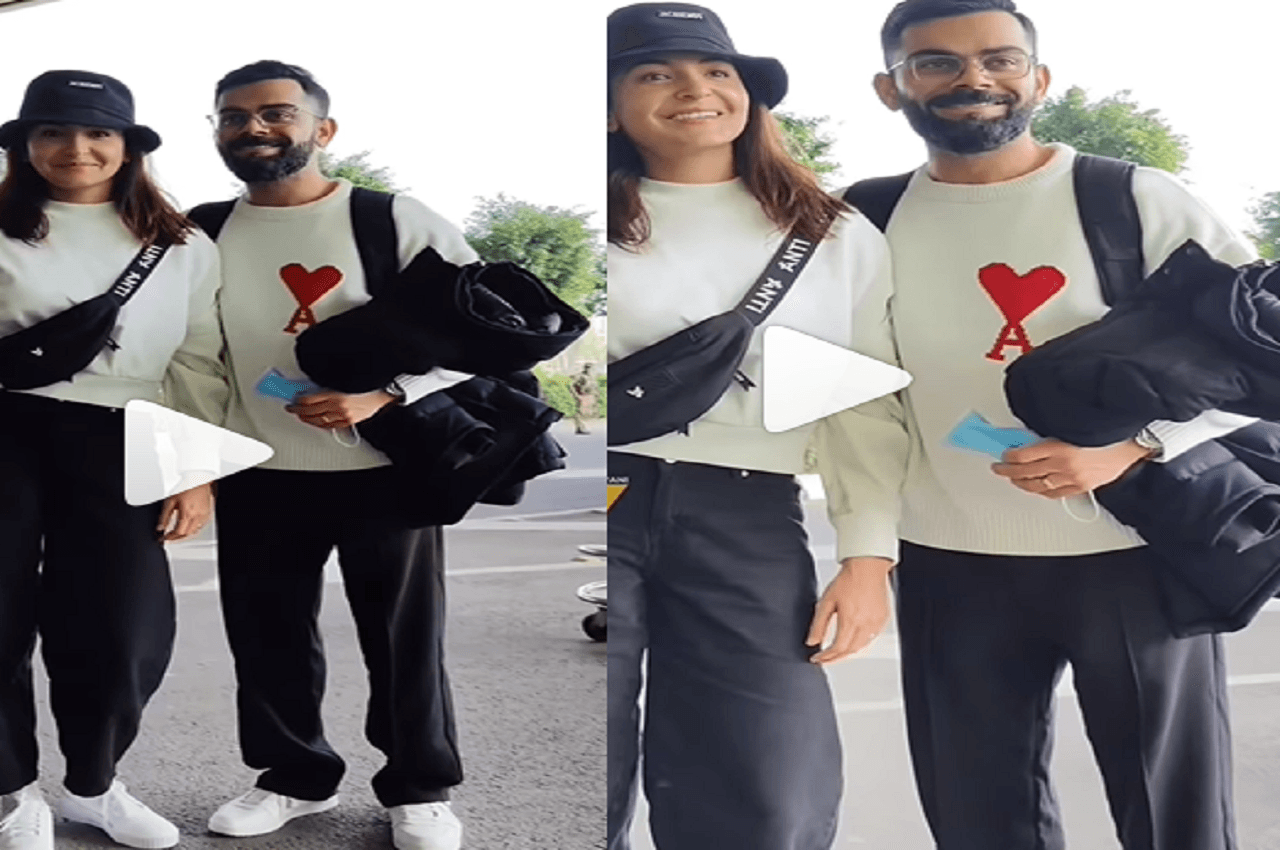 Virat Kohli ने फिर दिखाया अपना रोमांटिक साइड, दिल पर लिखवाया पत्नी 'A'nushka का नाम