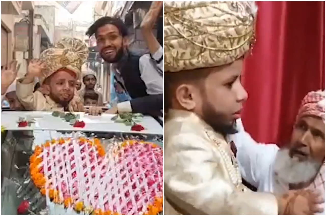 Viral Video: शादी के तारीख से पांच दिन पहले ही ढाई फुटिया अजीम बारात लेकर पहुंच गए हापुड़, जानें क्या हुआ?