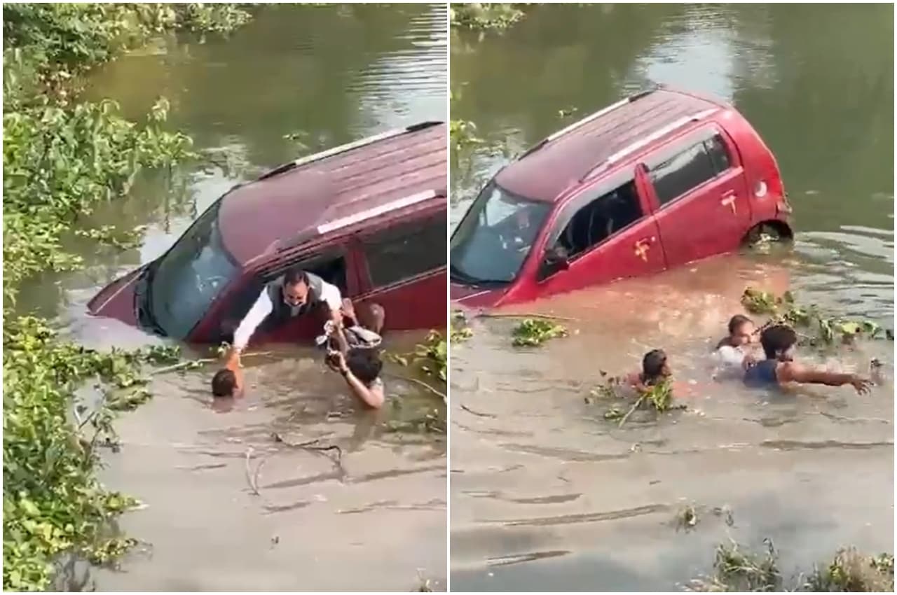 Viral Video: बिलासपुर में पुल की पटरी तोड़ते हुए गहरे नाले में गिरी कार, फिर जो हुआ उसे देखकर कांप जाएगी रूह