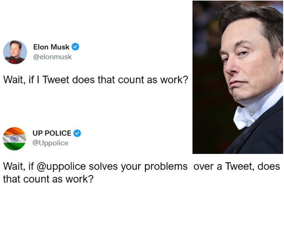 ट्विटर के CEO ने ट्वीट कर पूछा एक सवाल, फिर UP Police ने Elon Musk को दिया ये 'करारा' जवाब