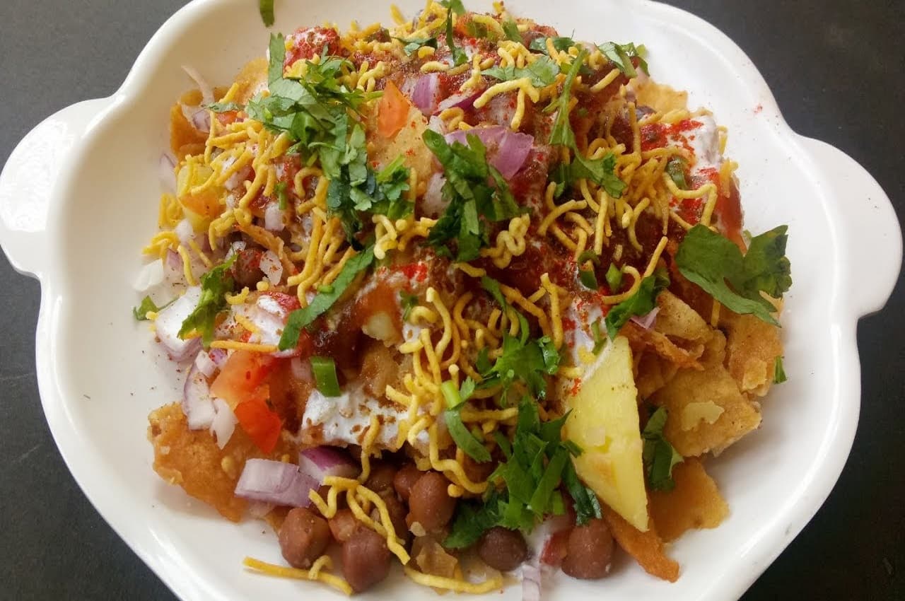 Leftover Roti Chaat