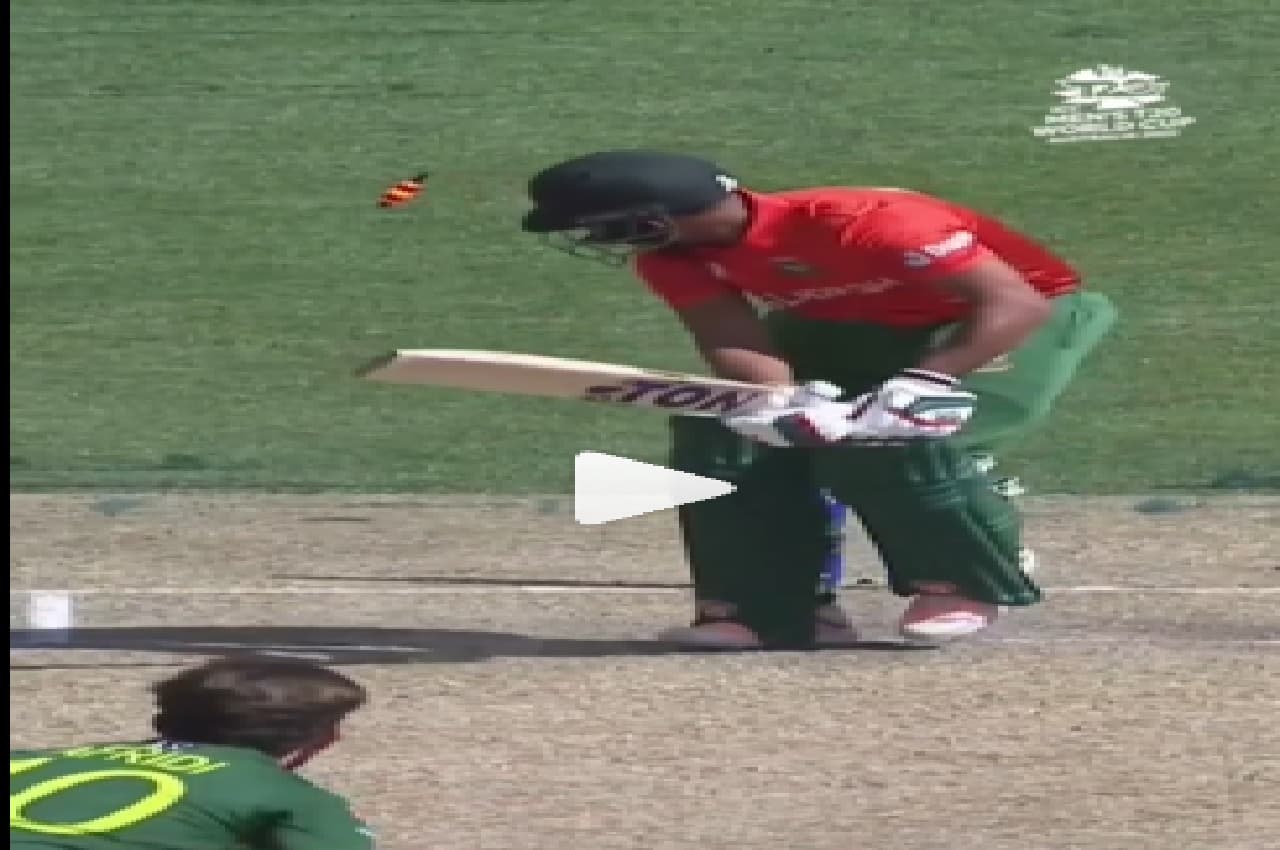 PAK vs BAN: एडिलेड में आया शाहीन अफरीदी का तूफान! हिल भी नहीं पाया बल्लेबाज और स्टंप में घुस गई गेंद, देखें Video