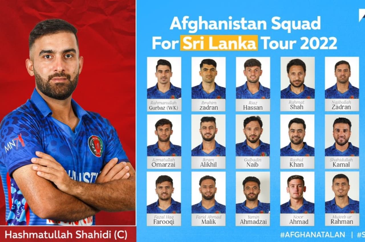 SL vs AFG: वनडे सीरीज के लिए अफगानिस्तान की टीम का ऐलान, 18 साल के स्पिनर को मिली जगह