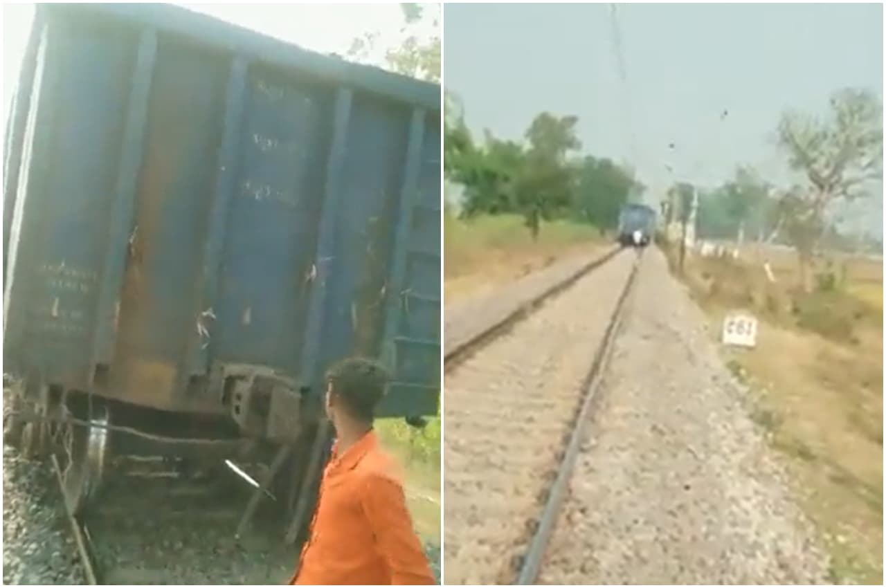 Viral Video: दो हिस्सों में बंटी लाइन पर दौड़ती मालगाड़ी, इंजन के साथ आधे डिब्बे पहुंच गए स्टेशन, फिर हुआ ये