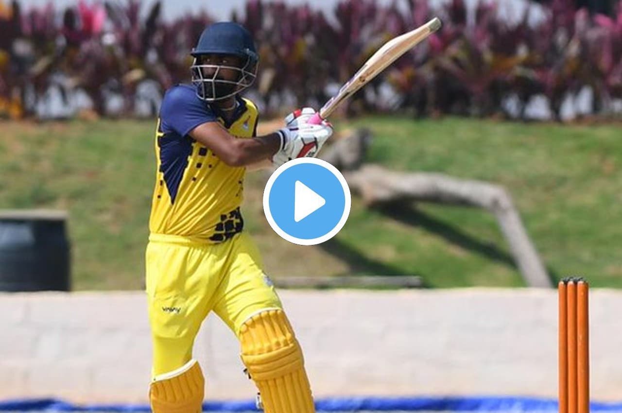 Vijay Hazare Trophy 2022: 25 चौके 15 छक्के...इस खिलाड़ी ने मचाई तबाही...277 रन ठोक बना डाला वर्ल्ड रिकॉर्ड