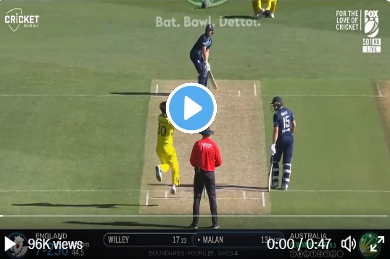 AUS vs ENG:  ऑस्ट्रेलिया में आई Dawid Malan की आंधी...तूफानी सेंचुरी में कूट डाले 12 चौके और 4 छक्के..देखें VIDEO