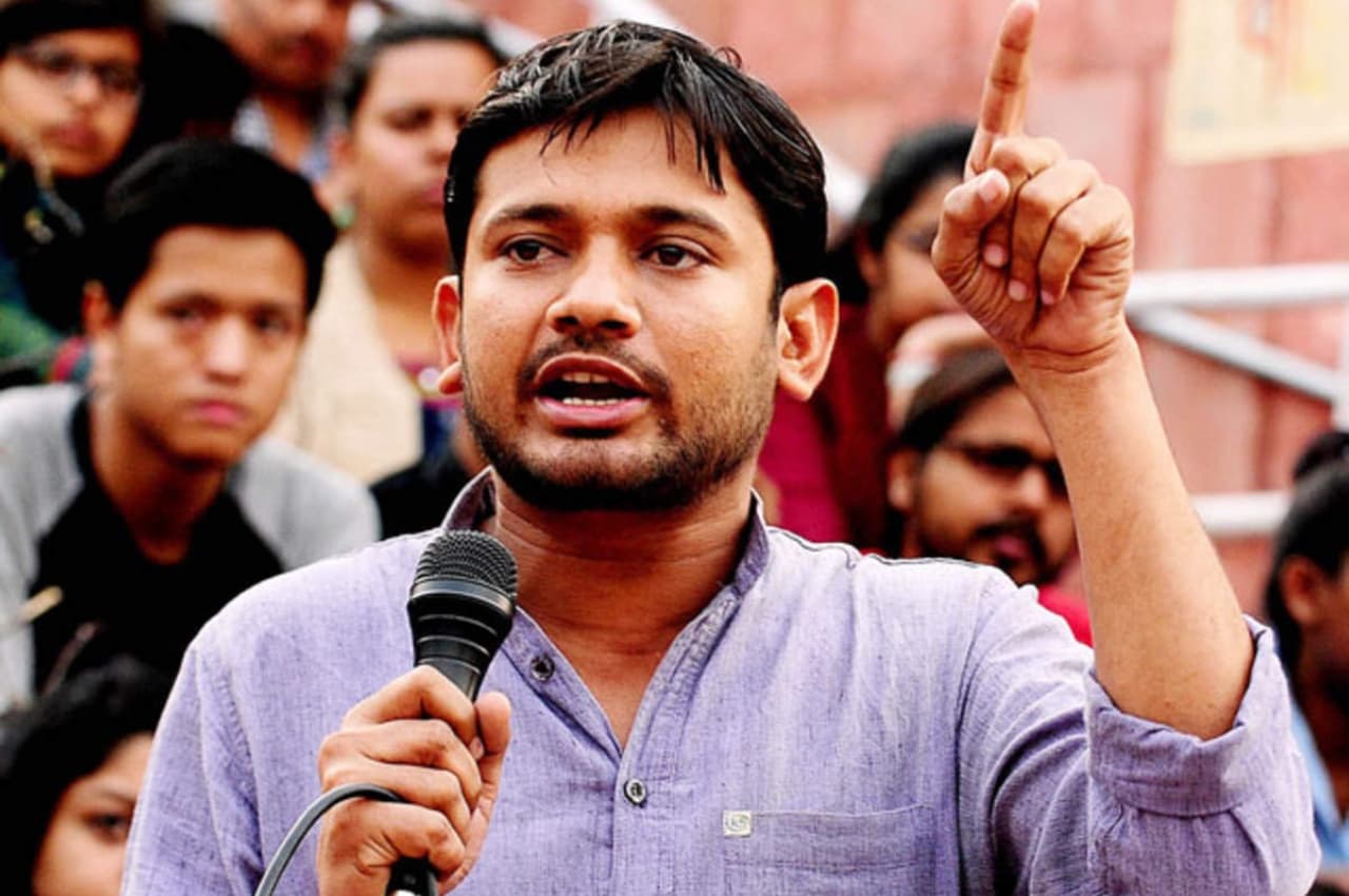 कन्हैया कुमार को थप्पड़ मारने का लाइव Video, पकड़े गए आरोपी, बोले-आगे भी ऐसे ही मारेंगे