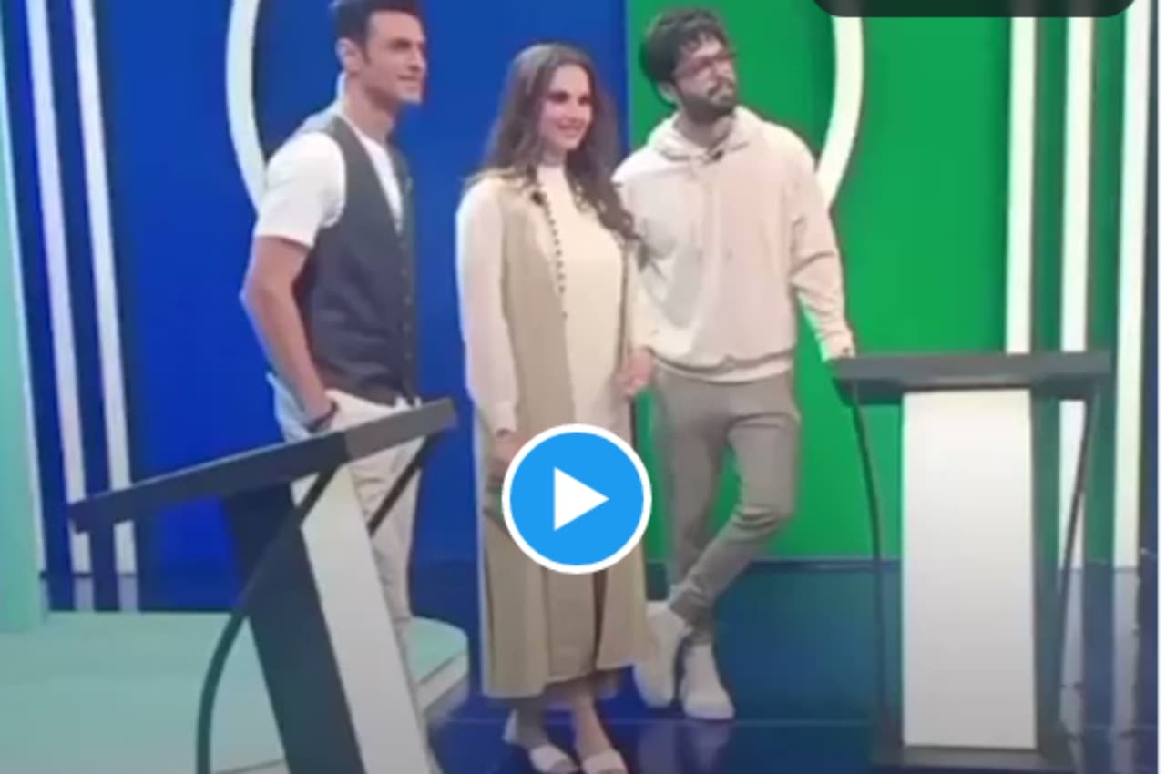 Video: तलाक की खबरों पर विराम! इस शो में एक साथ नजर आए शोएब मलिक-सानिया मिर्जा