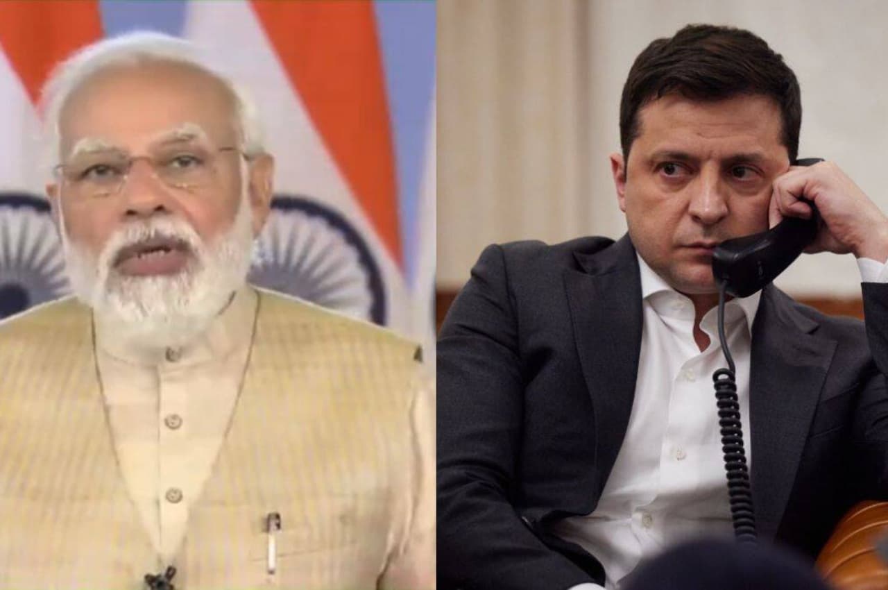 यूक्रेन के राष्ट्रपति जेलेंस्की ने पीएम मोदी से फोन पर की बात, इन मुद्दों पर हुई चर्चा