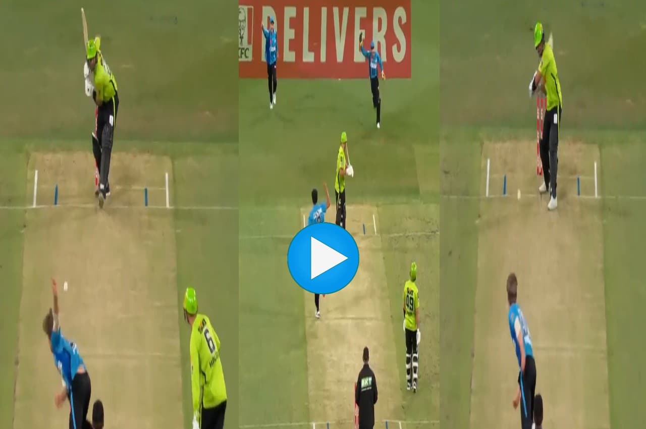 Big Bash League: तूफानी गेंदबाजी का नया अंदाज, सिडनी थंडर्स पर कहर बनकर टूटा यह बॉलर, देखें