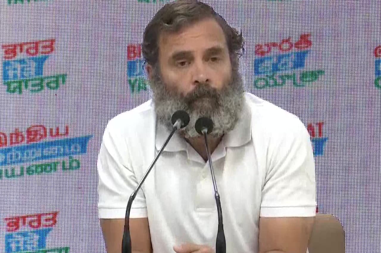 कुरुक्षेत्र में राहुल गांधी ने की श्रीमद्भगवत गीता की चर्चा, बोले- अर्जुन ने ये नहीं कहा कि निशाना लगाने के बाद वे क्या करेंगे