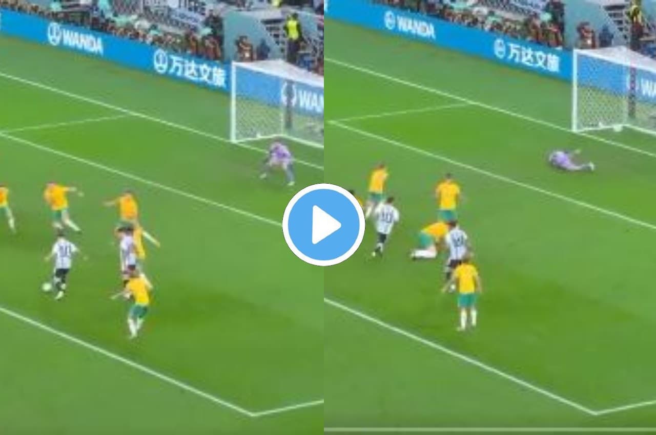 FIFA World Cup 2022: Lionel Messi ने चीते की रफ्तार से चलाए पैर और चकमा देकर दाग दिया तूफानी गोल, देखें वीडियो