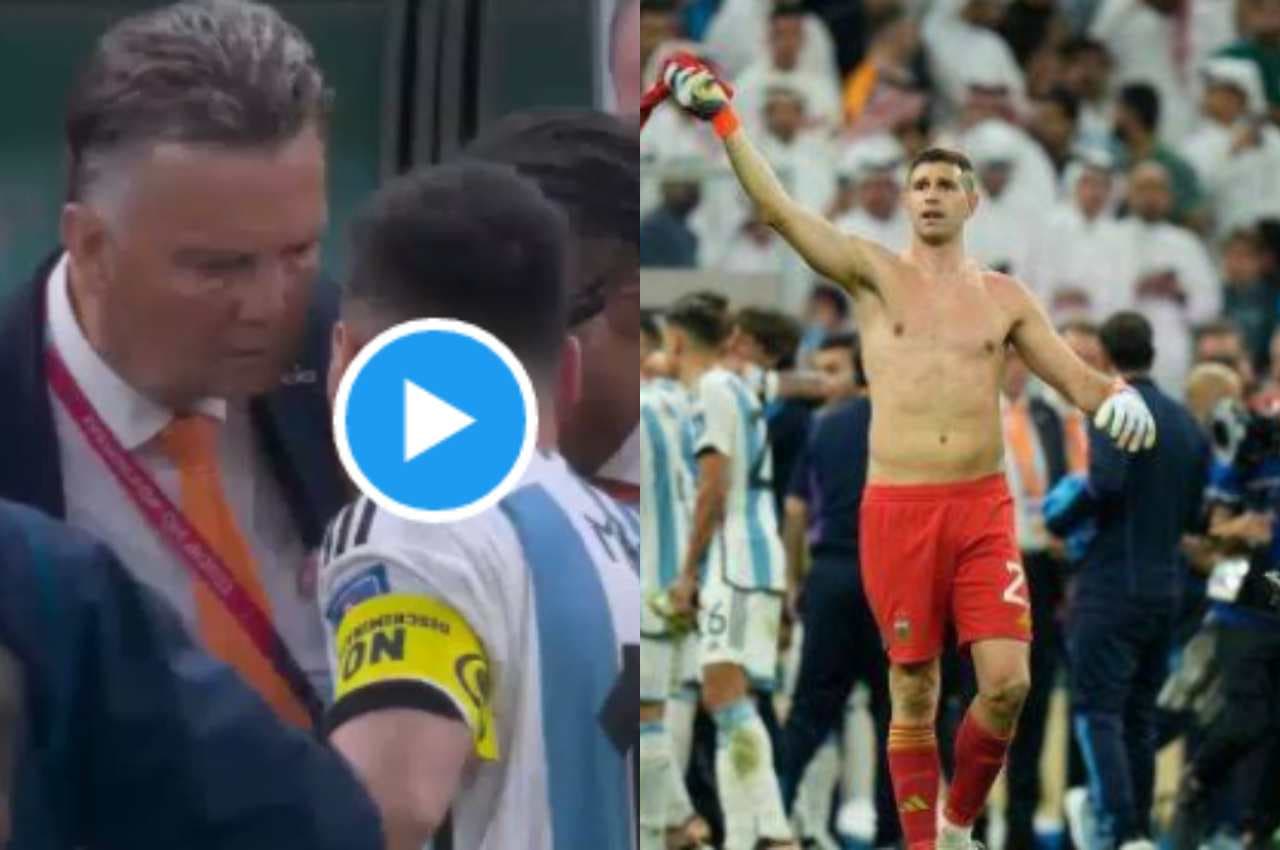 FIFA WC 2022: 'अपना मुंह बंद रखो...' गोलकीपर मार्टिनेज और मेसी ने नीदरलैंड के कोच लुइस वैन गाल को दी गाली