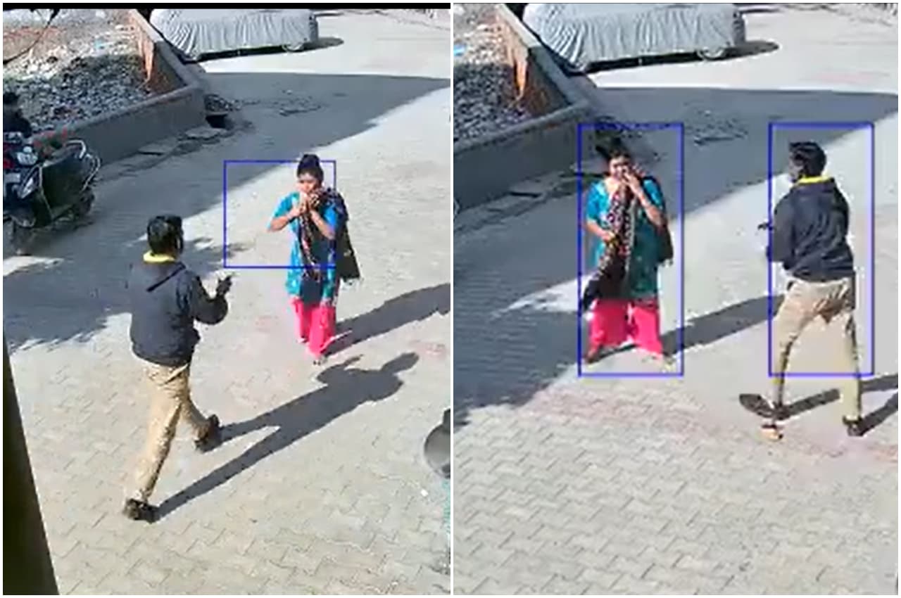 Viral Video: धूप सेंक रही महिला पर बदमाश ने किया हमला, सीसीटीवी में कैद हुई चेन लूटने की वारदात
