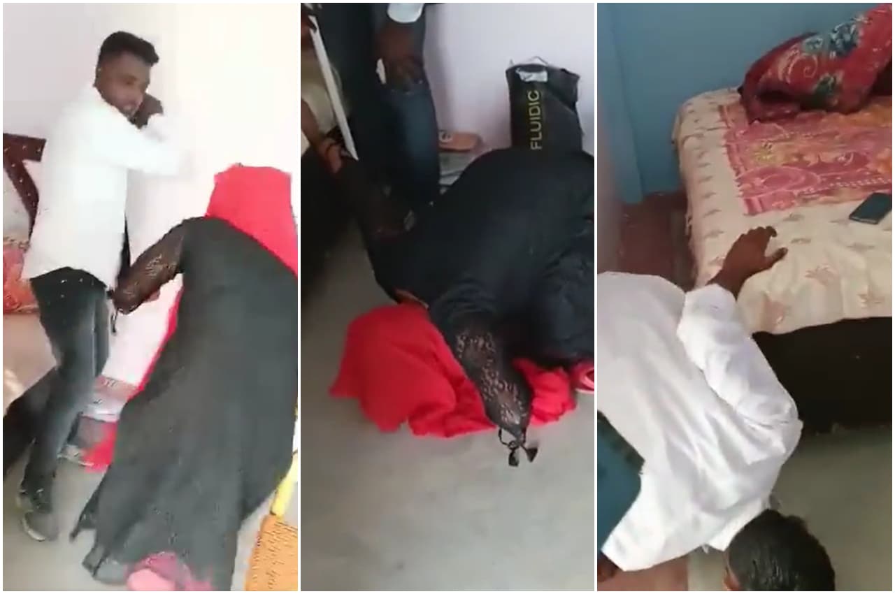 प्रेमी जोड़े के साथ बदसलूकी की हदें पार; गांव के प्रधान ने थूक चटवाया, पाइप से पीटा, जमकर दीं गालियां