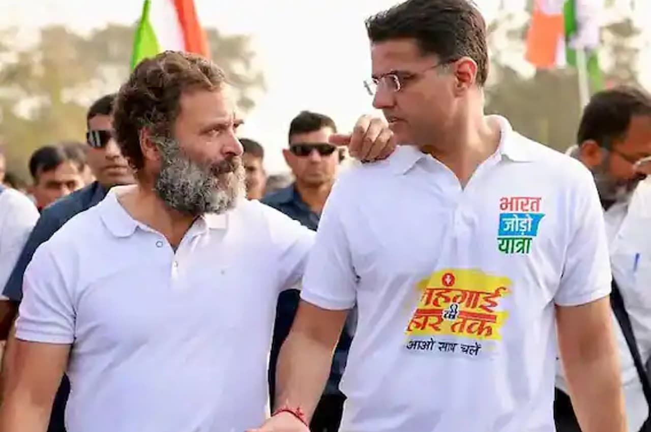 Video: 'हमारा सीएम कैसा हो? सचिन पायलट जैसा हो', दौसा में राहुल गांधी के सामने भारत जोड़ो यात्रा में लगे नारे