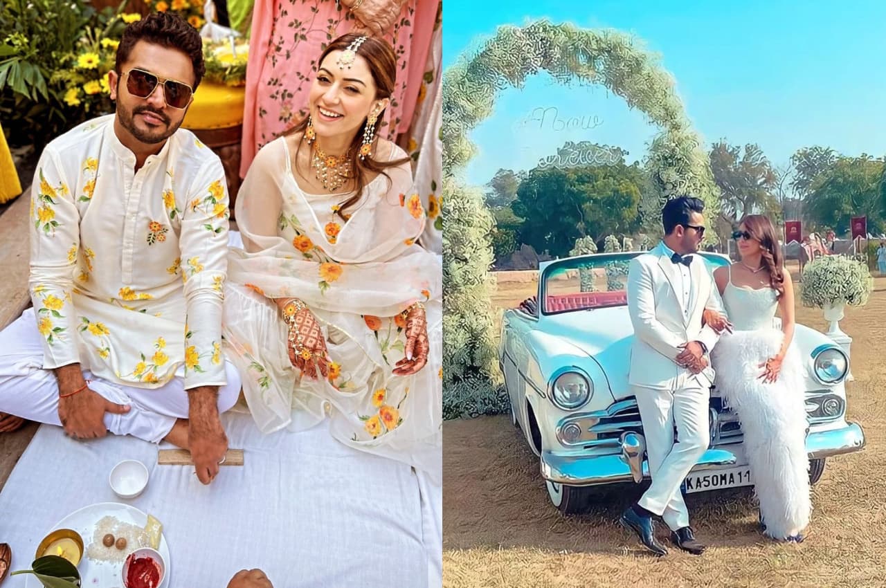 Hansika Motwani wedding: हंसिका मोटवानी आज लेंगी सात फेरे, शादी से पहले लीक हुई प्री-वेडिंग पार्टी की तस्वीरें, देखें