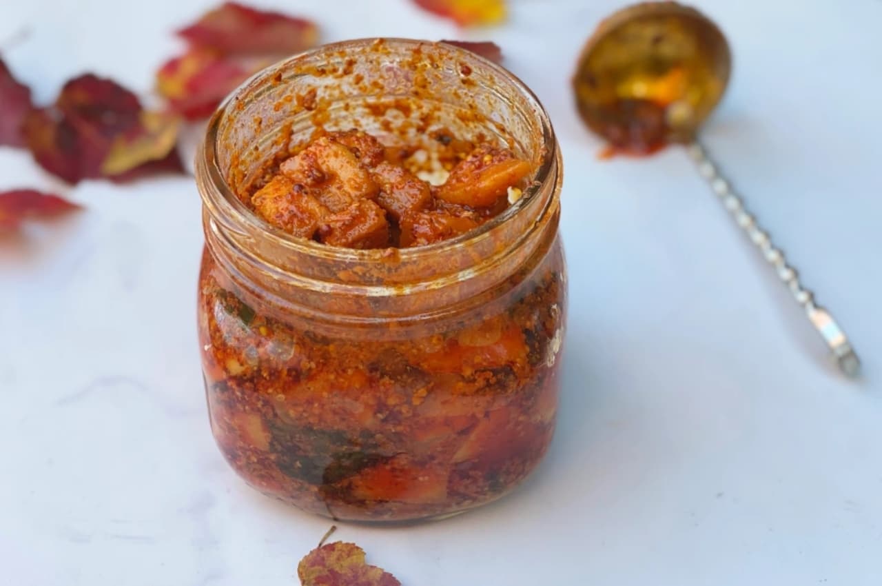 Kadam Ka Achar Monj Achar in Kashmir, Kadam Achar Recipe