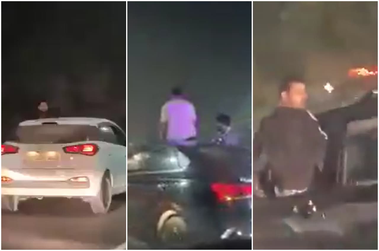 Viral Video: तेज रफ्तार कारें, खिड़कियों से आधे निकले युवक... लखनऊ की सड़कों पर ऐसे मचाया उत्पात