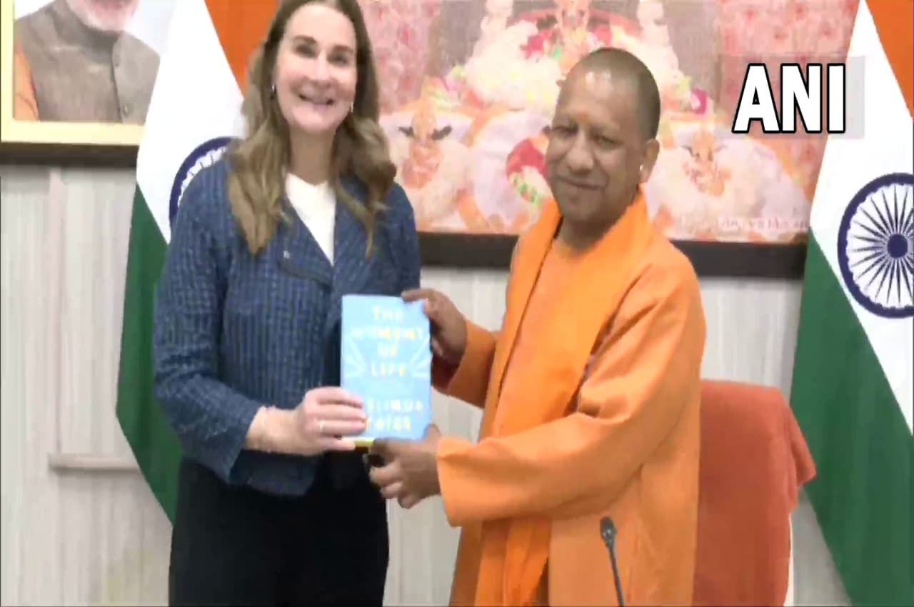 बिल गेट्स फाउंडेशन की सह-अध्यक्ष मेलिंग फ्रेंच गेट्स पहुंचीं लखनऊ, UP विधानसभा का किया दौरा