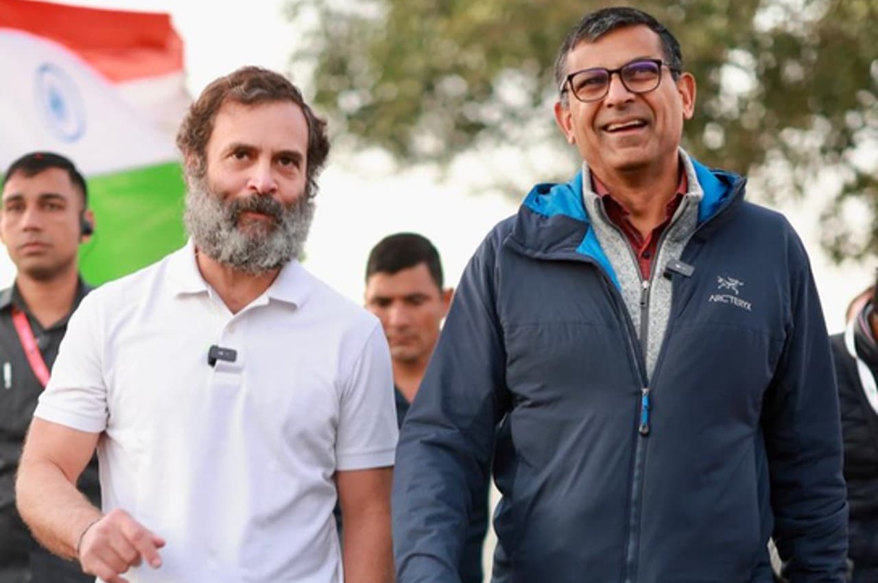 Rajasthan News: भारत जोड़ो यात्रा के दौरान राहुल गांधी के साथ दिखे RBI के पूर्व गवर्नर रघुराम राजन
