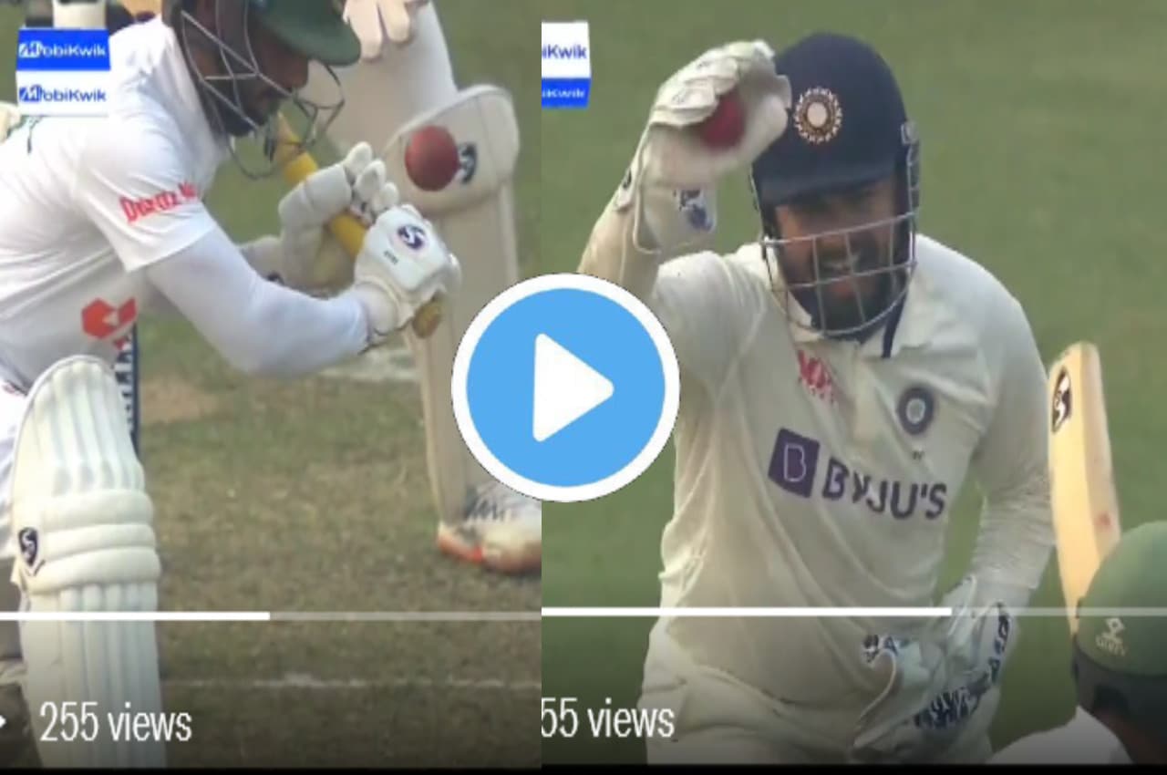 IND vs BAN: अश्विन की Carrom ball पर चारों खाने चित हो गए Mominul Haque, देखें VIDEO