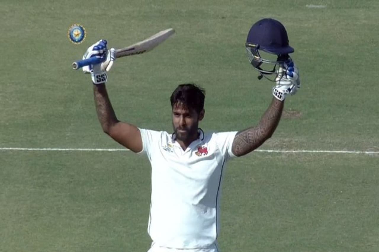 Ranji Trophy में Suryakumar yadav ने बल्ले से मचाई तबाही...ठोक डाले इतने रन