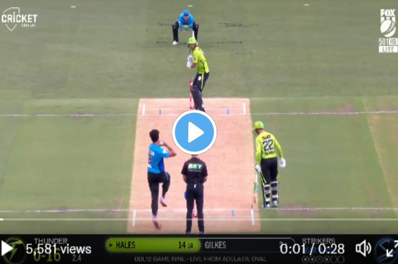 BBL 2022:  Alex Hales ने 1 कदम निकालकर जड़ दिया तूफानी छक्का...देखें VIDEO