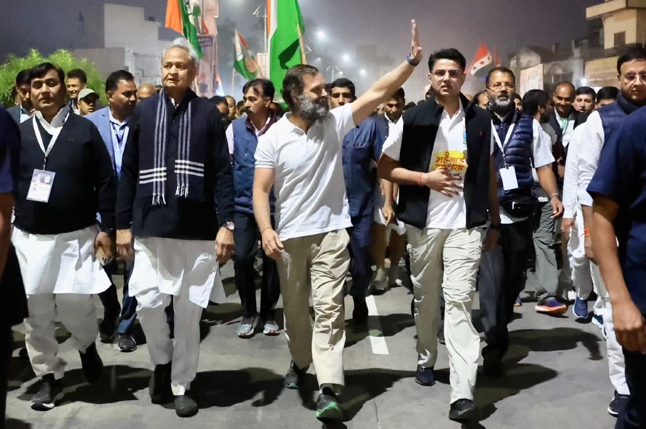 राजस्थान में राहुल गांधी की एंट्री के साथ कांग्रेस में बड़ा बदलाव, क्या खत्म होगा गहलोत-पायलट विवाद ?
