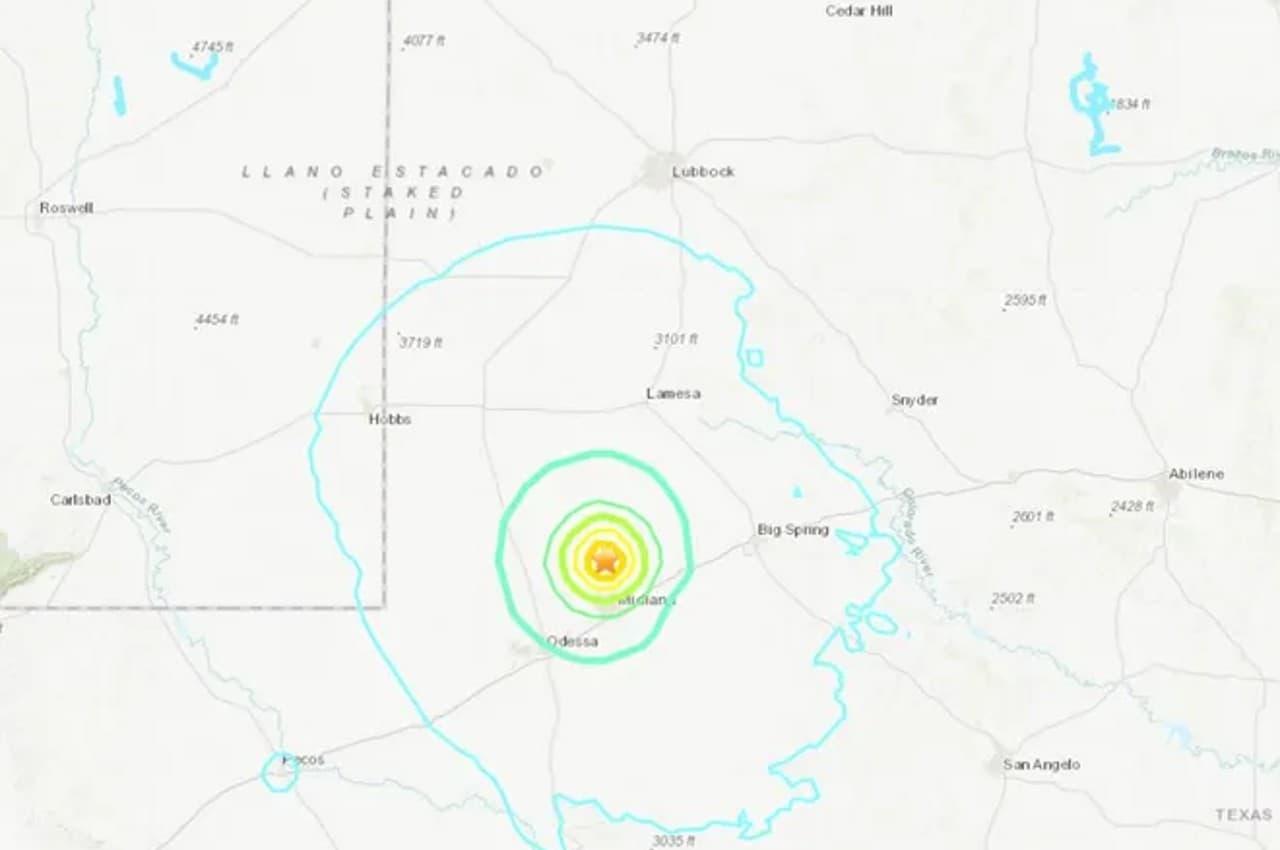 earthquakes in Texas