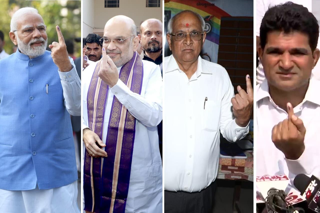 Gujarat Phase 2 Voting: गुजरात में दूसरे चरण का मतदान खत्म, शाम 5 बजे तक 58.44% हुई वोटिंग