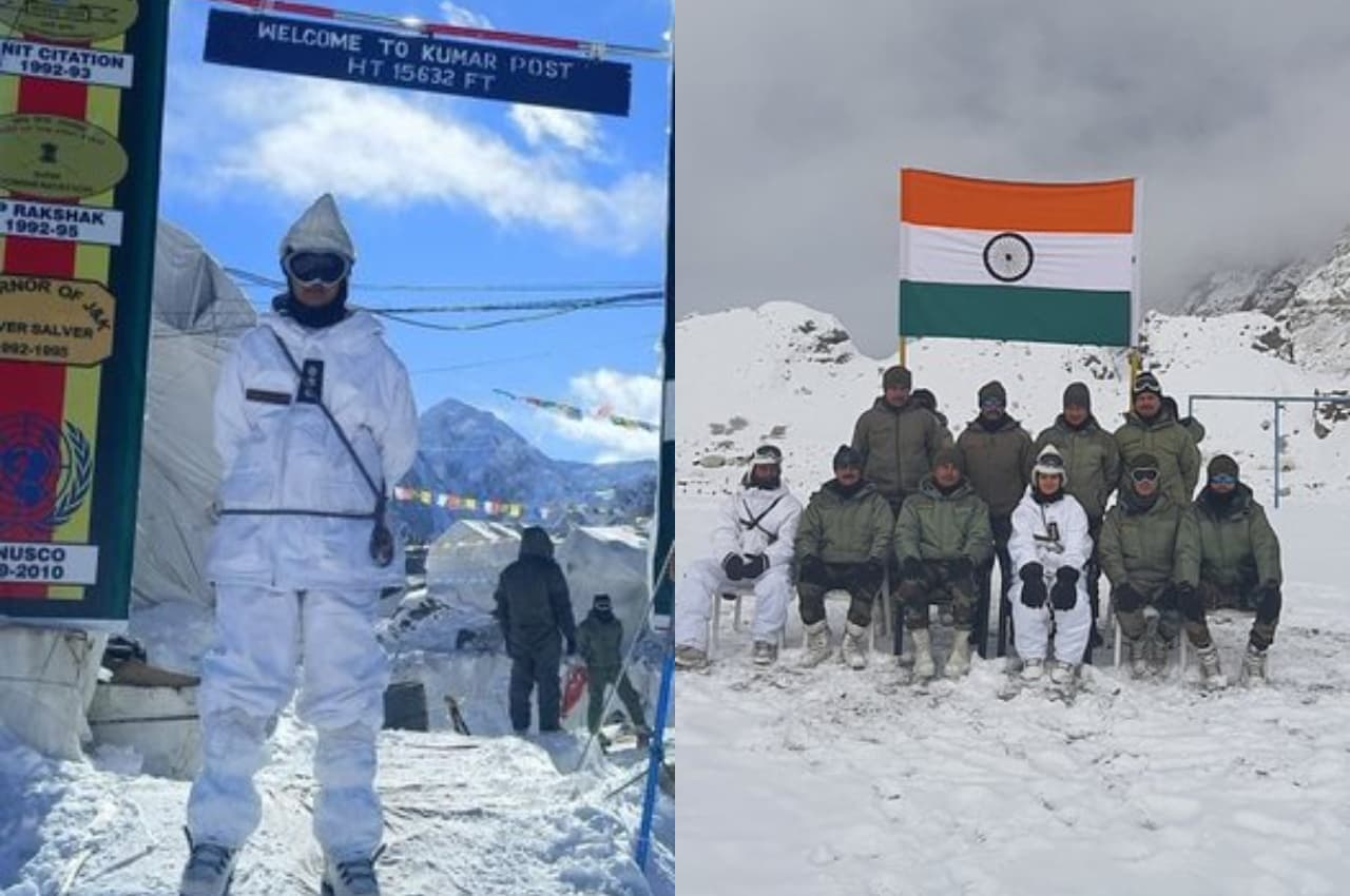 पहली बार किसी महिला की यहां हुई तैनाती, -21 डिग्री रहता है तापमान