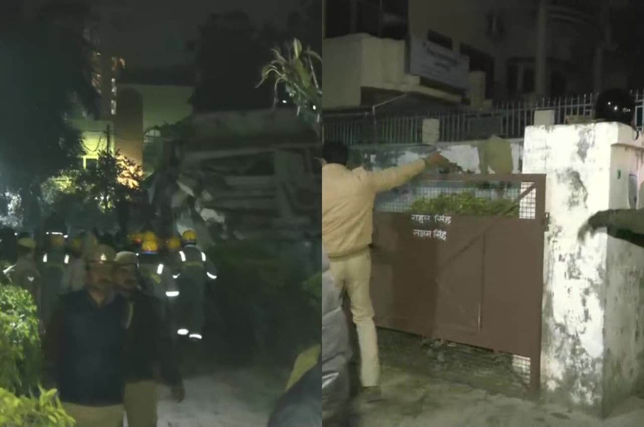 लखनऊ: बेसमेंट की खुदाई में 5 मंजिला इमारत ढही, 3 की मौत, 9 को बचाया
