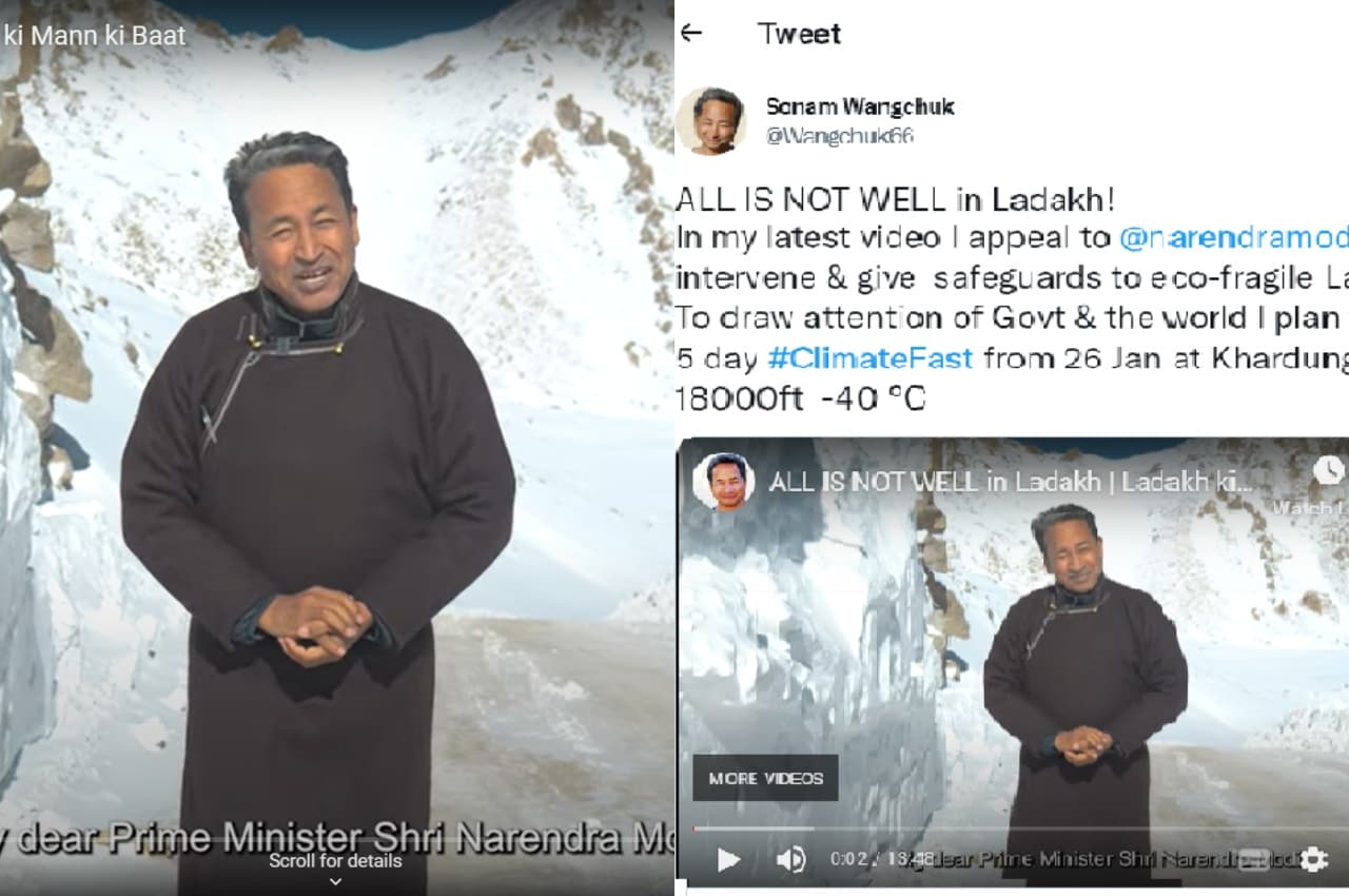 ALL IS NOT WELL in Ladakh! -40 डिग्री तापमान में अनशन करेंगे सोनम वांगचुक, बताई ये वजह
