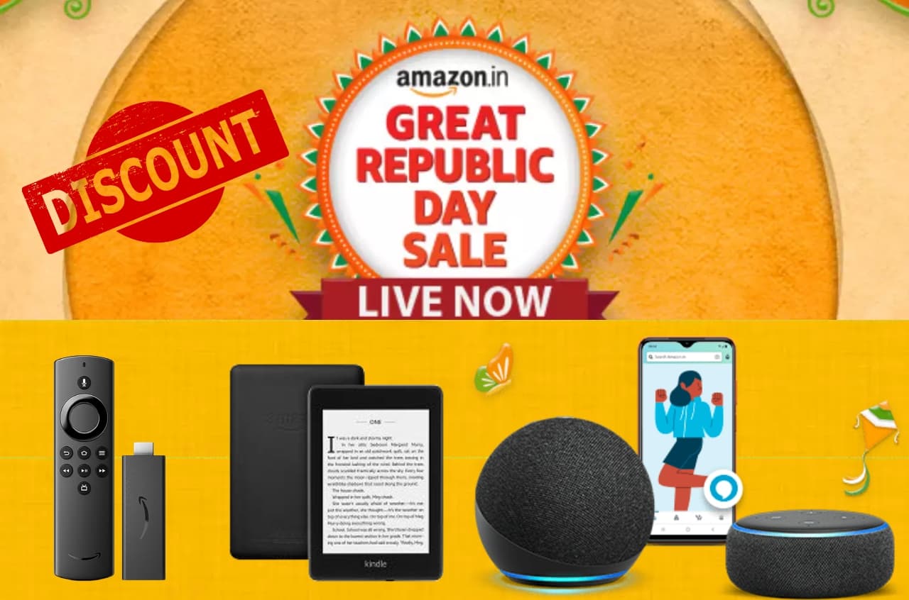 Amazon Great Republic Day Sale: ई-बुक रीडर, स्मार्ट स्पीकर्स समेत अमेजन के इन डिवाइस पर छप्पर फाड़ ऑफर्स! जानिए डील्स