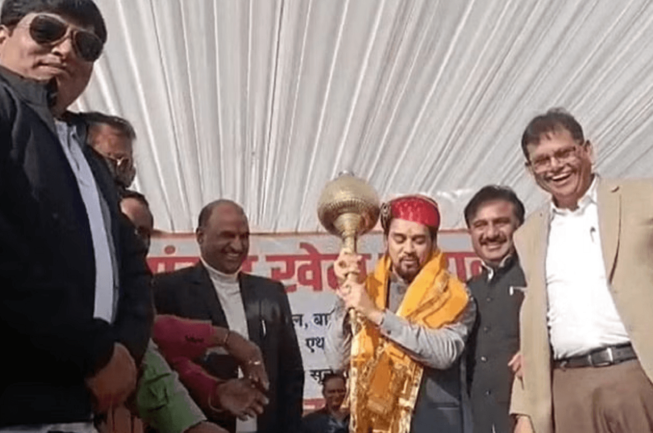 Anurag Thakur In Programme