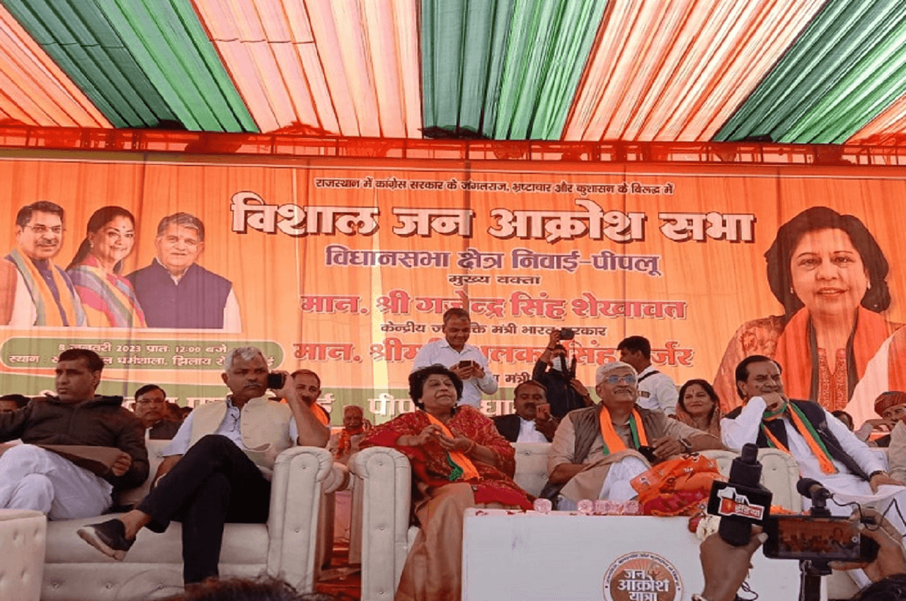 Jaipur News : जनाक्रोश रैलियों से भीड़ नदारद, चिन्तित BJP आज करेगी रिव्यू