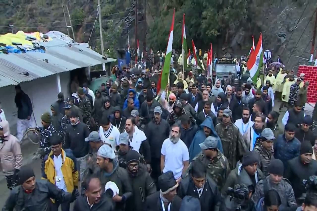 Bharat Jodo Yatra: कांग्रेस भारत जोड़ो यात्रा का 131वां दिन, राहुल गांधी ने बाथी मैत्रा रामबन से शुरू की यात्रा