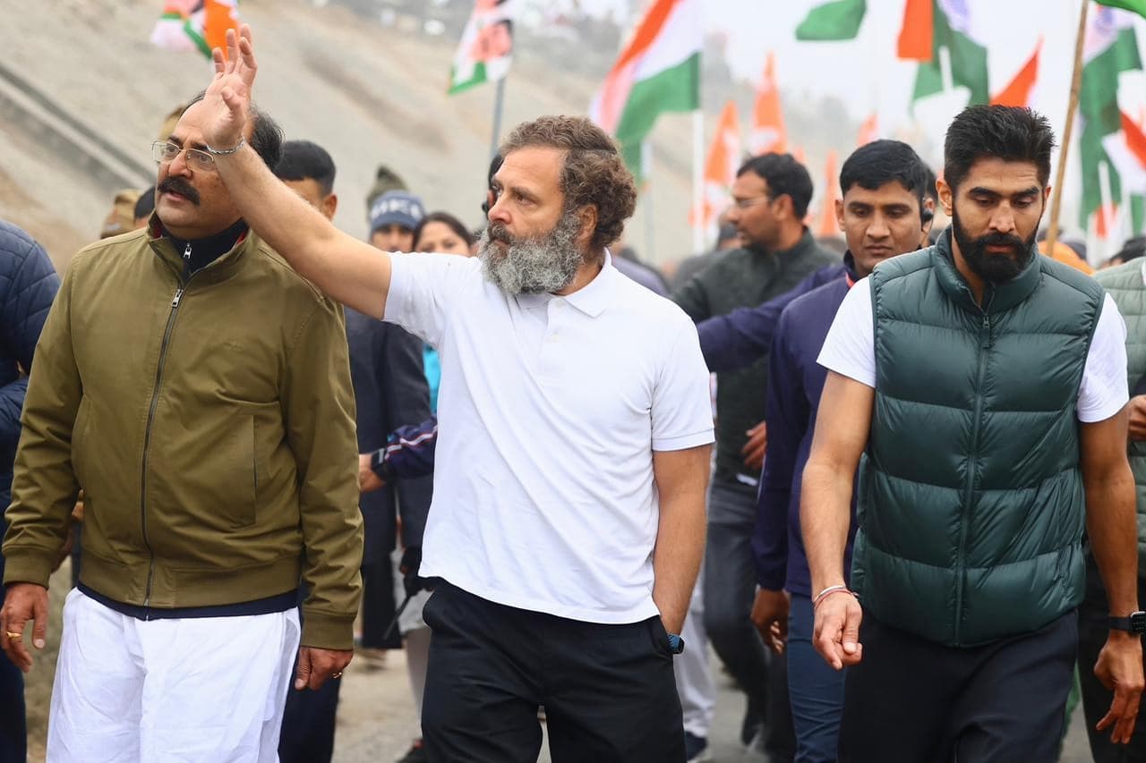 Bharat Jodo Yatra: कांग्रेस भारत जोड़ो यात्रा का आज 113वां दिन, करनाल के कोहंड से शुरू हुई यात्रा