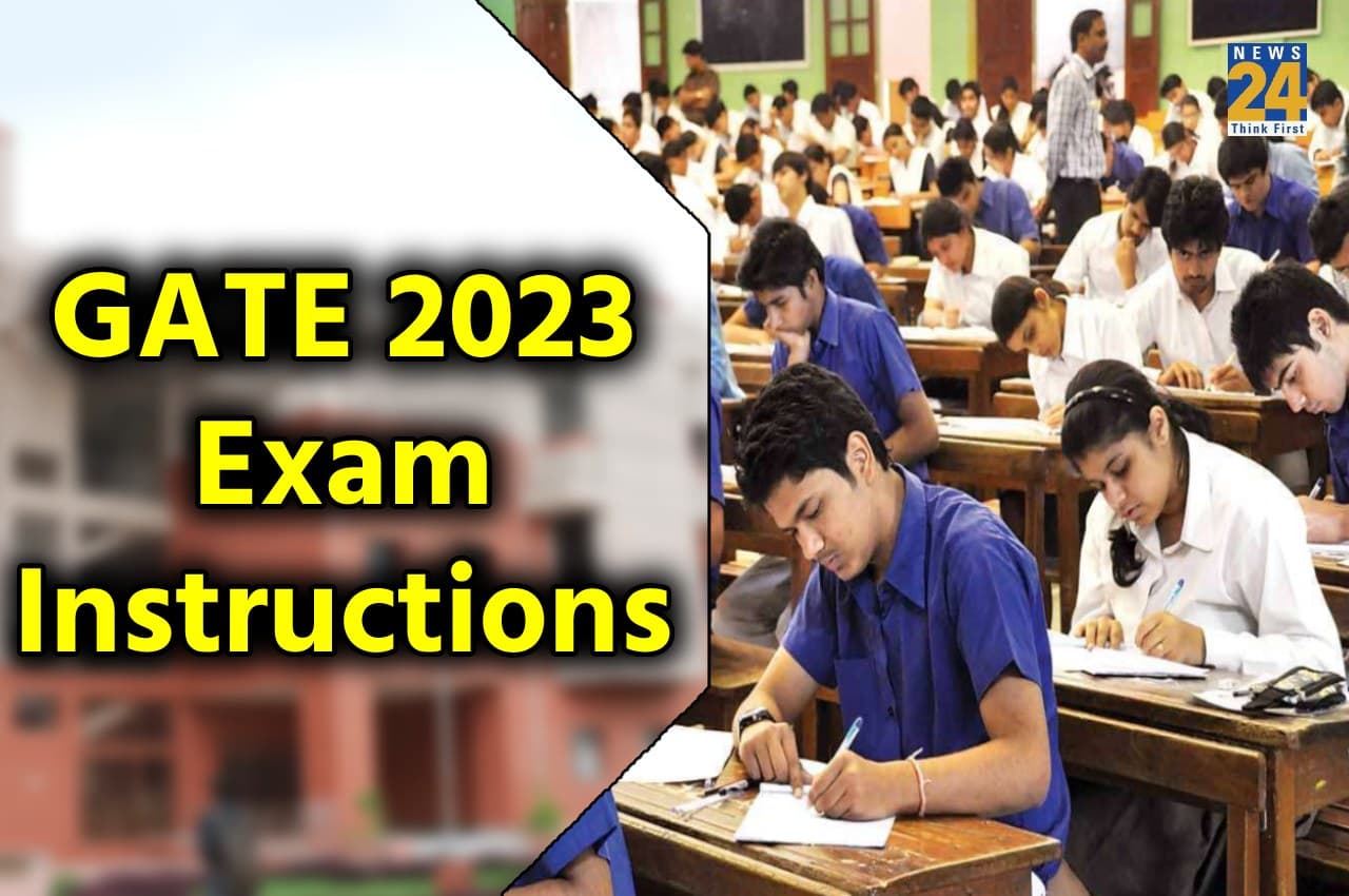 GATE 2023 Exam Instructions