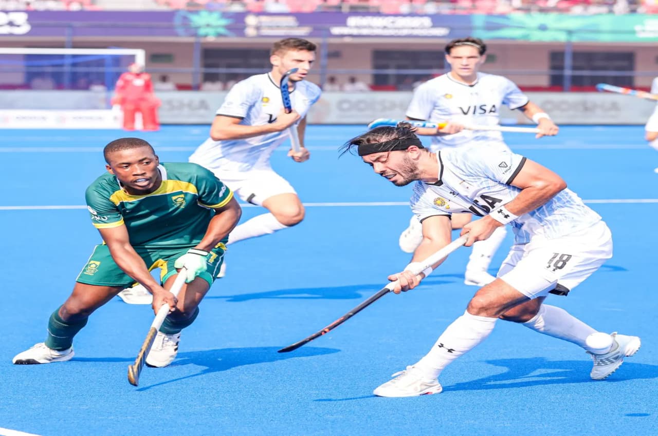 Hockey World Cup 2023: Maico Casella ने दागा तूफानी गोल, अर्जेंटीना ने साउथ अफ्रीका को 1-0 से दी मात