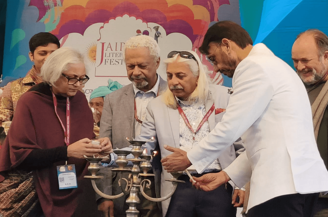 Rajasthan Hindi News: JLF का आज से आगाजः राजीव शुक्ला, गुलजार समेत 350 हस्तियां होंगी शरीक