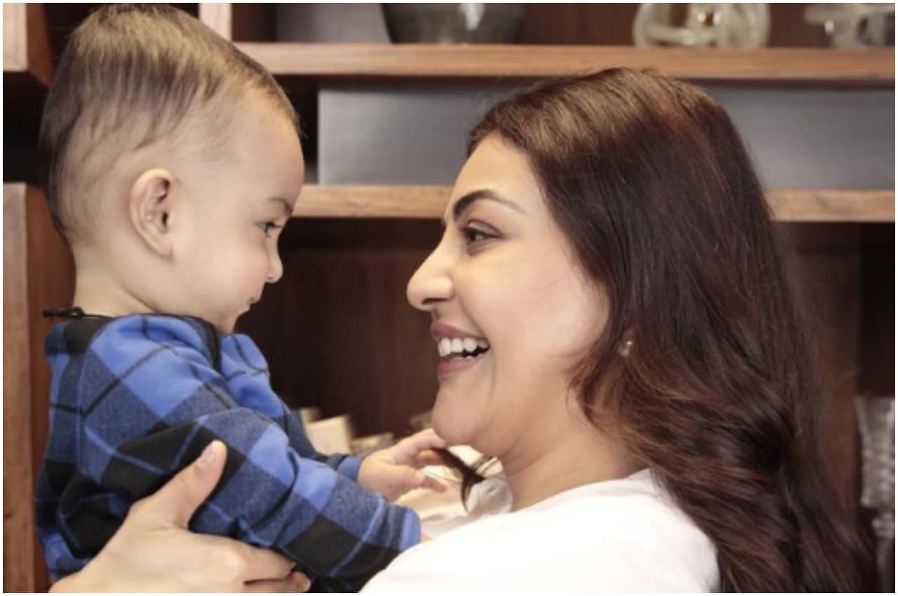 Kajal Aggarwal Son Neil Photo: काजल अग्रवाल ने बेटे नील के 9 महिने का होने पर शेयर की फोटो, लिखा भावुक करने वाला नोट