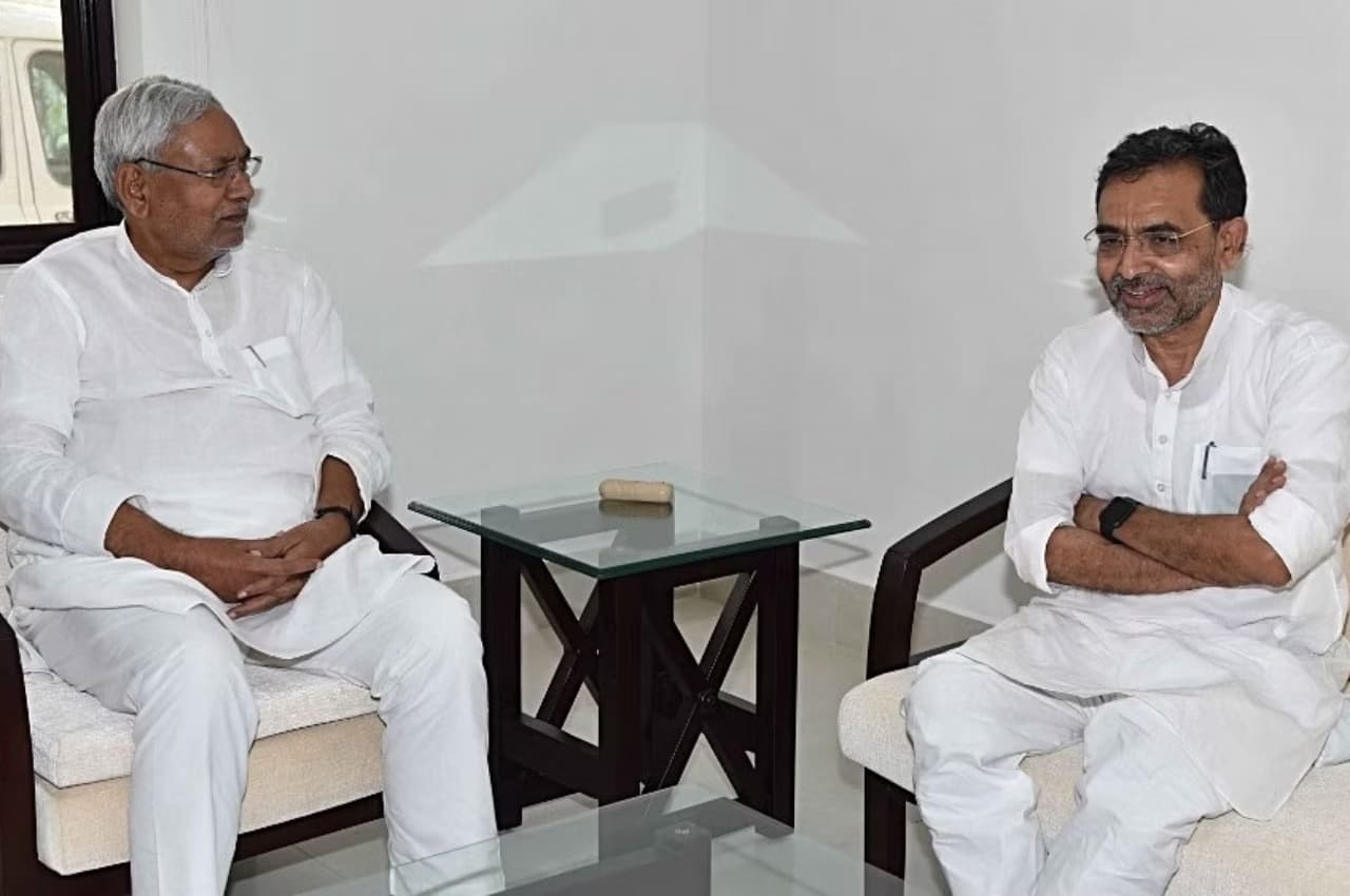 'बड़ा अच्छा कहा भाई साहब, अपना हिस्सा छोड़कर कहां जाएं...' बिहार में आमने-सामने आए नीतीश और कुशवाहा