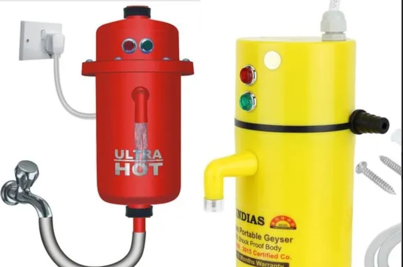 Portable Geyser Under 500: सस्ते में महंगे जैसा काम! ये गीजर मिनटों में कर देता है पानी गर्म