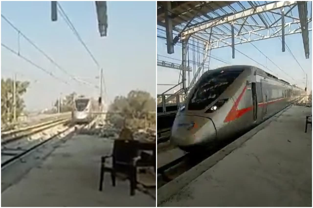 Rapid Rail: पलक झपकते ही निकल गई रैपिड रेल, ट्रायल रन की स्पीड देख सभी हैरान, Viral Video