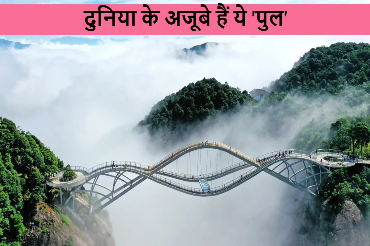 Wonders of World: दुनिया के ये 10 पुल हैं अपने आप में 'अजूबा', विदेशों से सिर्फ इन्हें ही देखने आते हैं लाखों लोग, देखें Photos