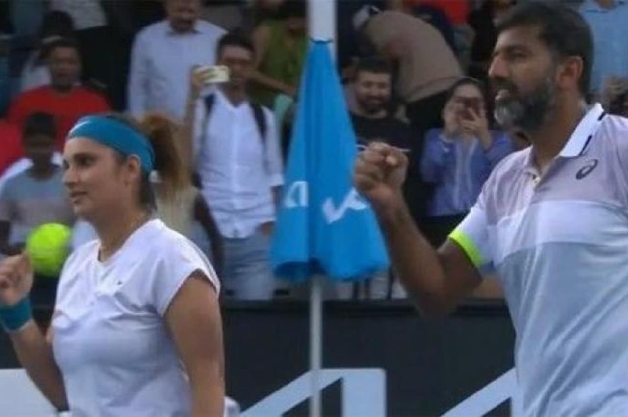 Australian Open: सानिया-बोपन्ना की जोड़ी फाइनल में, एक और ग्रैंडस्लैम खिताब से एक जीत दूर